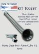 100297ESD Arm Kit Purex 50mm S/S Flexible