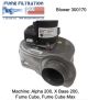 300170 Purex Blower Motor, 230v