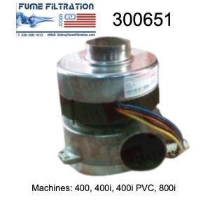 300651 PUREX Blower Motor, Multivolt 100-230 v. (Replaces 300594-300595) 